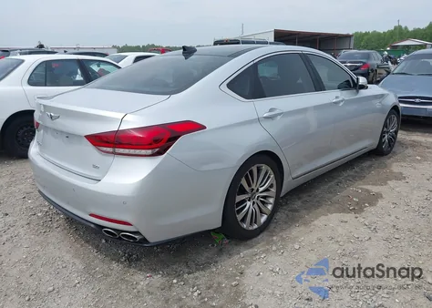 2017 Genesis G80 5.0 Ultimate from USA, damaged, VIN KMHGN4JF6HU209477